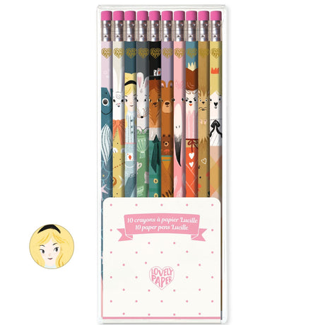 DJECO - Potloden Set "Lucille" - Le CirQue Conceptstore