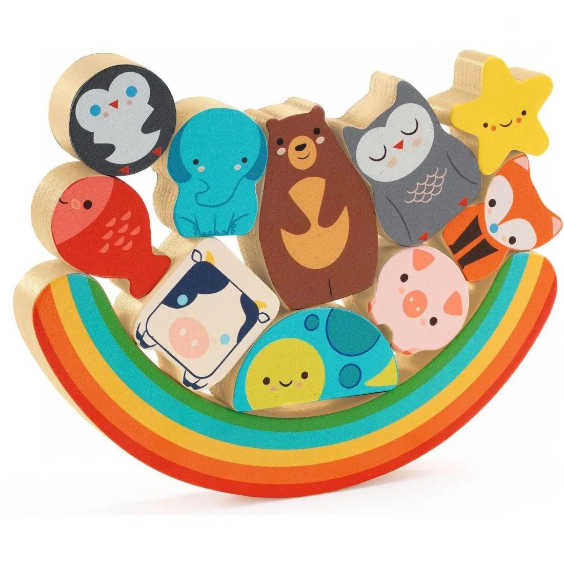 DJECO | Puzzel 2 in 1 | Puzz&Boom Rainbow 18m+ - Le CirQue Conceptstore