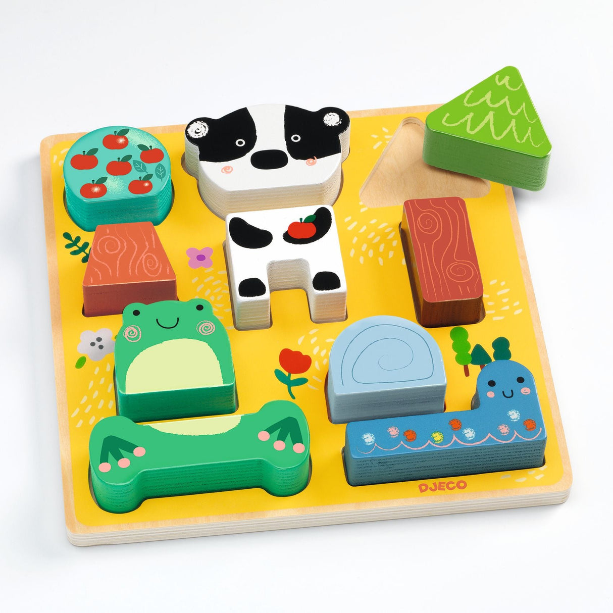DJECO | Puzzel 2 in 1 | Puzz&Match Happy 18m+ (kopie) - Le CirQue Conceptstore