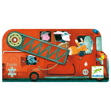 DJECO | Puzzel | Brandweerwagen 3+ - Le CirQue Conceptstore