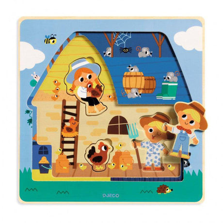 DJECO | Puzzel | Chez Moo 2+ - Le CirQue Conceptstore