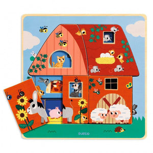 DJECO | Puzzel | Chez Moo 2+ - Le CirQue Conceptstore