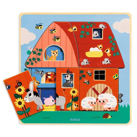 DJECO | Puzzel | Chez Moo 2+ - Le CirQue Conceptstore