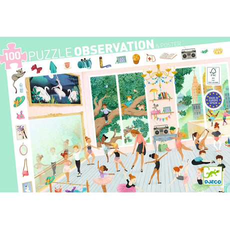 DJECO | Puzzel | De Dansschool 5+ - Le CirQue Conceptstore