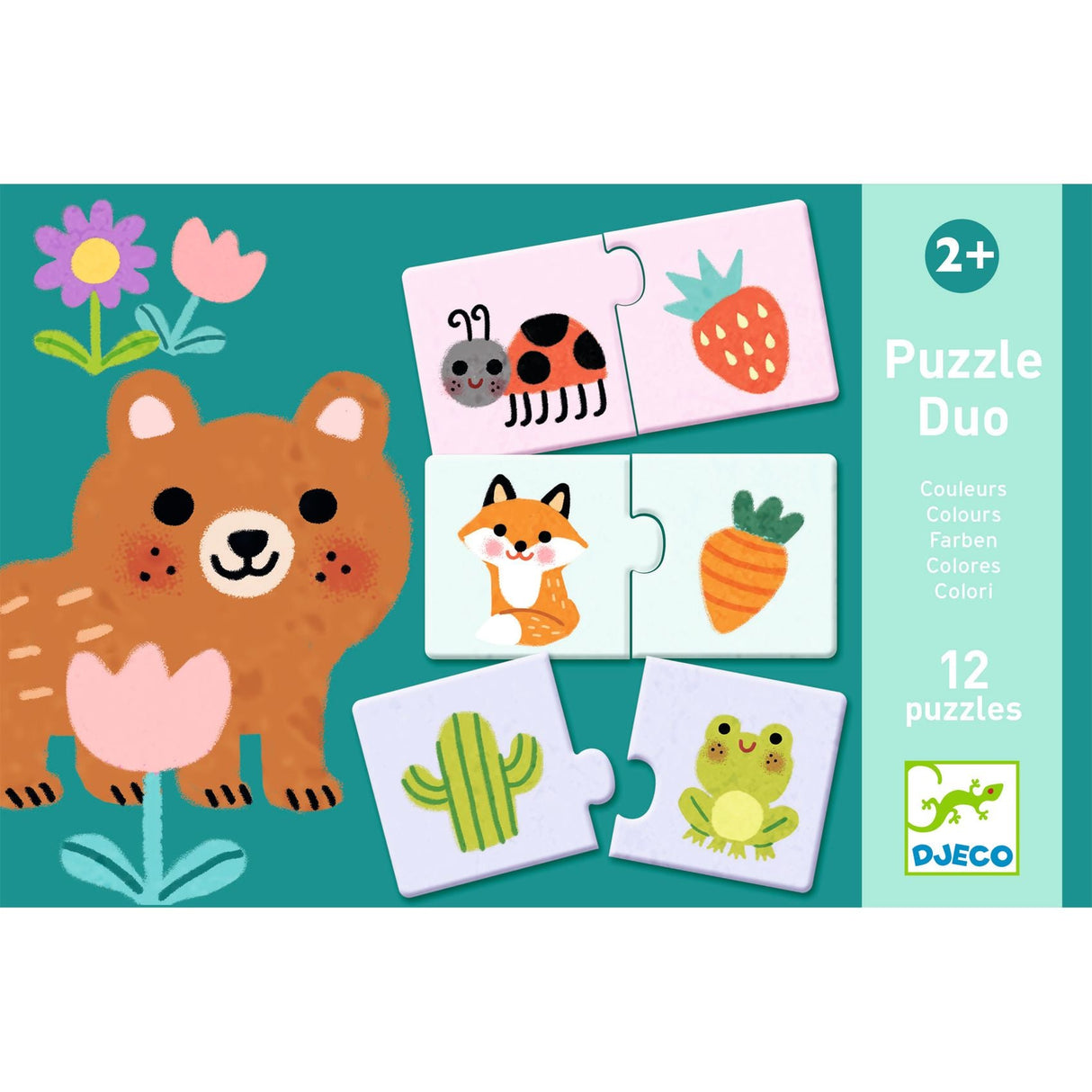 DJECO | Puzzel | Duo Kleuren 2+ - Le CirQue Conceptstore