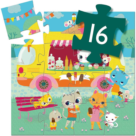 DJECO | Puzzel | IJskar 3+ - Le CirQue Conceptstore