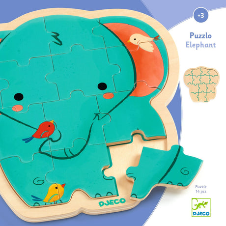 DJECO | Puzzel | Olifant 3+ - Le CirQue Conceptstore