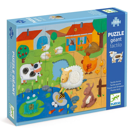 DJECO | Puzzel | Tactiloferme 3+ - Le CirQue Conceptstore