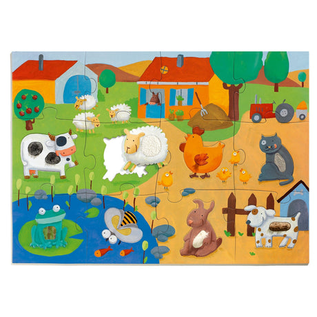 DJECO | Puzzel | Tactiloferme 3+ - Le CirQue Conceptstore