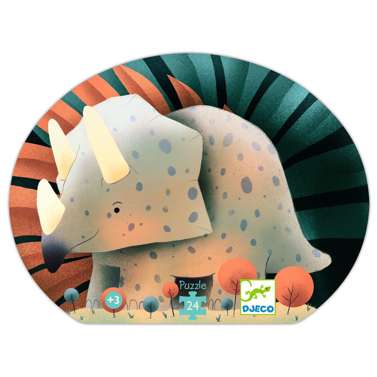 DJECO | Puzzel | Teo De Dino 3+ - Le CirQue Conceptstore