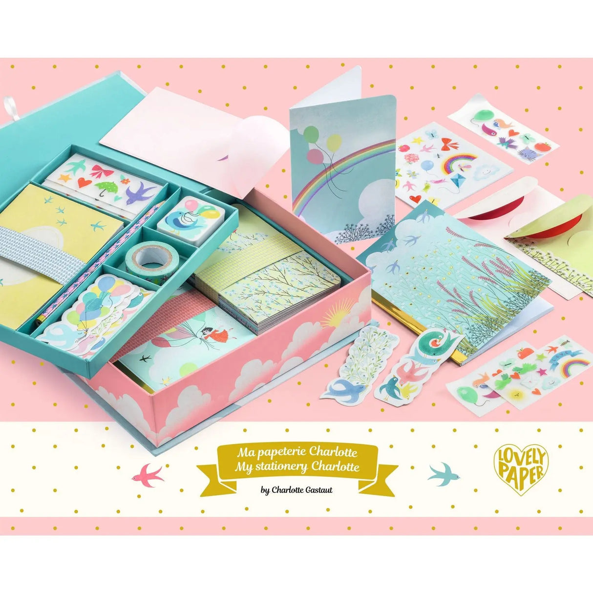 DJECO | Schrijfset | Charlotte - Le CirQue Conceptstore