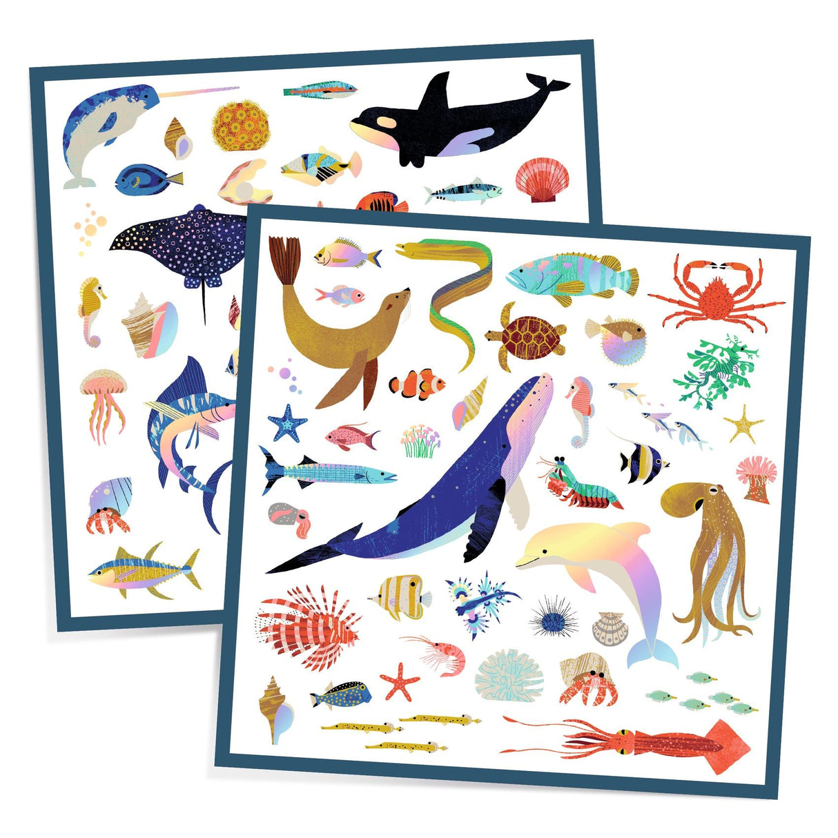 DJECO | Stickers | Holographic Ocean 4+ - Le CirQue Conceptstore