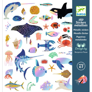 DJECO | Stickers | Holographic Ocean 4+ - Le CirQue Conceptstore