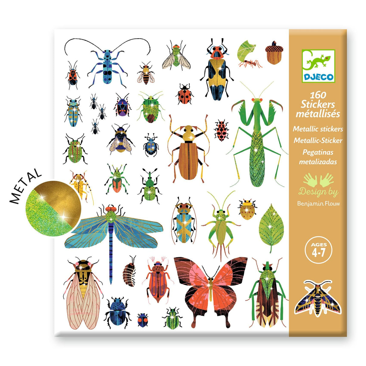 DJECO | Stickers | Microcosmos 4+ - Le CirQue Conceptstore