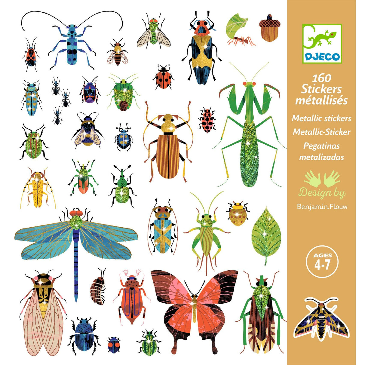 DJECO | Stickers | Microcosmos 4+ - Le CirQue Conceptstore