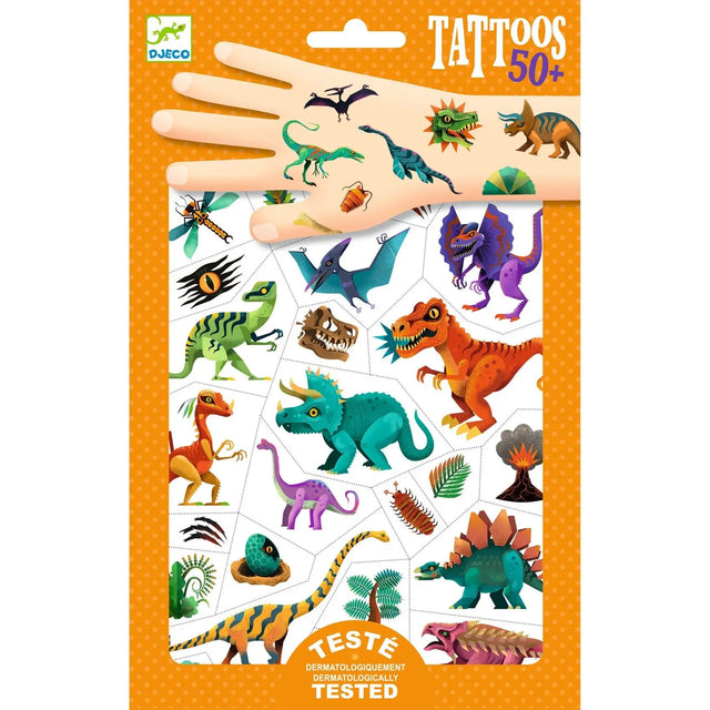 DJECO | Tattoo | Dino Club 3+ - Le CirQue Conceptstore