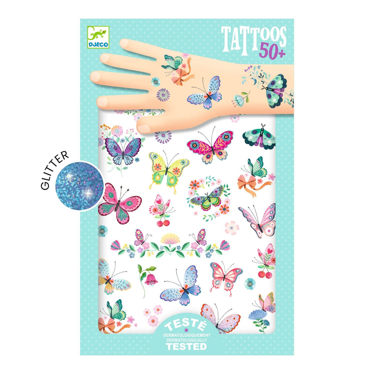 DJECO | Tattoo | Dream Butterflies 3+ - Le CirQue Conceptstore
