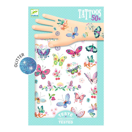 DJECO | Tattoo | Dream Butterflies 3+ - Le CirQue Conceptstore