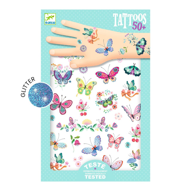 DJECO | Tattoo | Dream Butterflies 3+ - Le CirQue Conceptstore