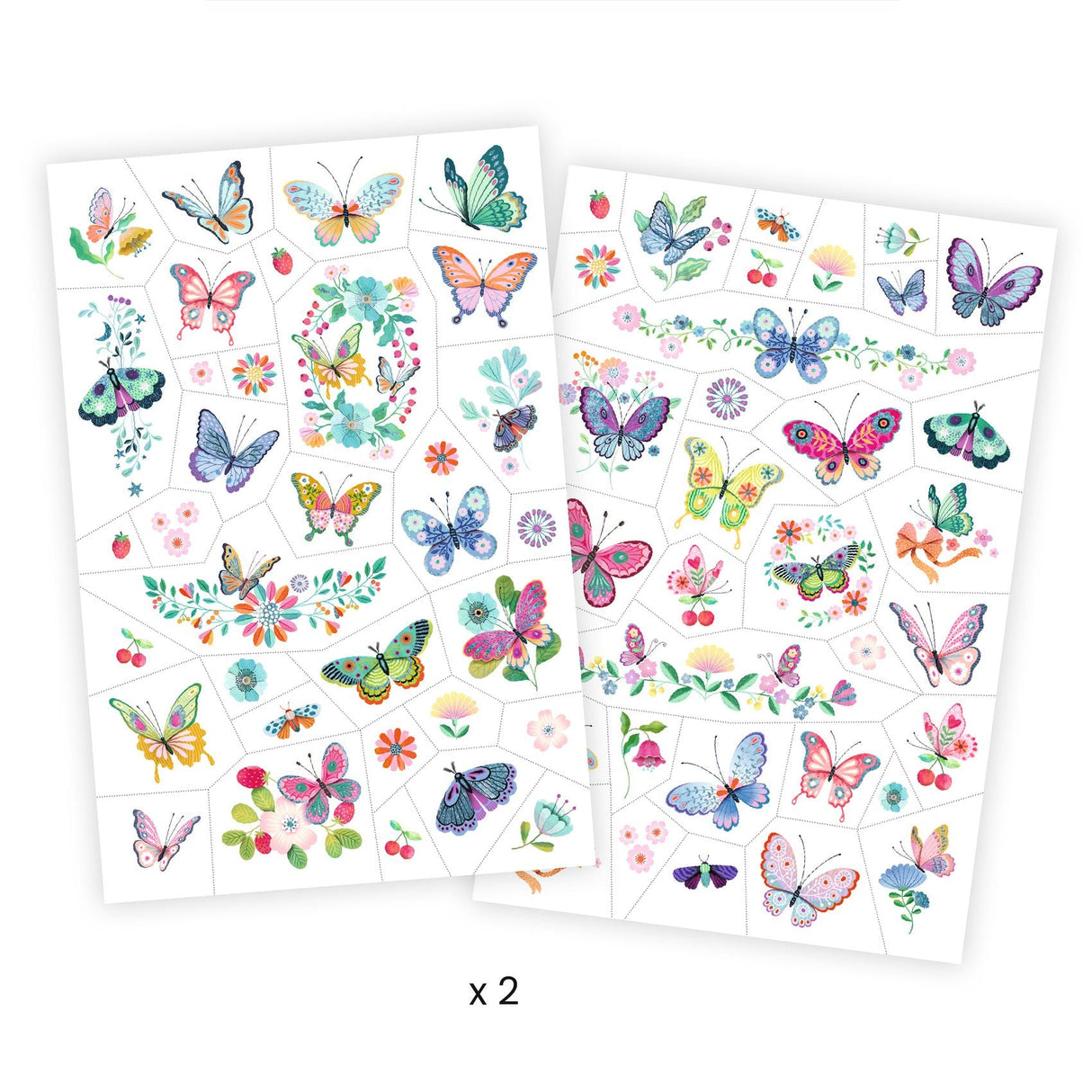 DJECO | Tattoo | Dream Butterflies 3+ - Le CirQue Conceptstore