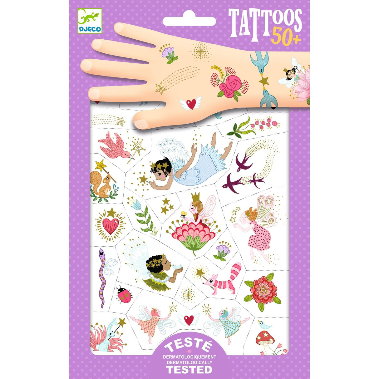 DJECO | Tattoo | Fairy Friends 3+ - Le CirQue Conceptstore