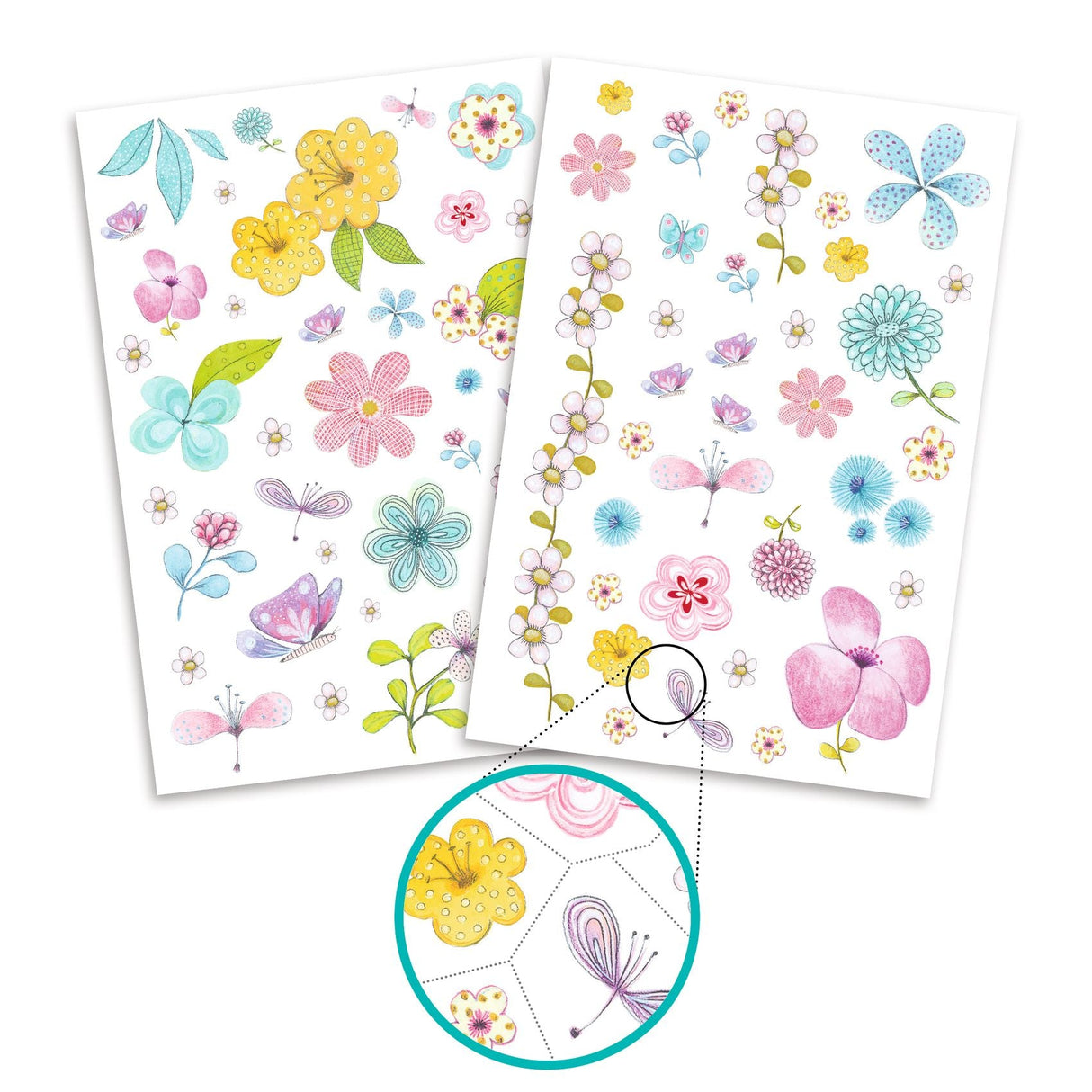 DJECO | Tattoo | Flowers 3+ - Le CirQue Conceptstore