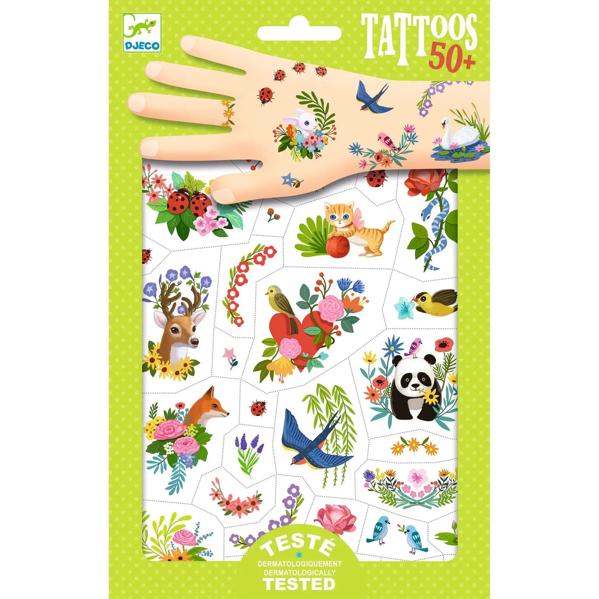 DJECO |Tattoo | Happy Spring 3+ - Le CirQue Conceptstore