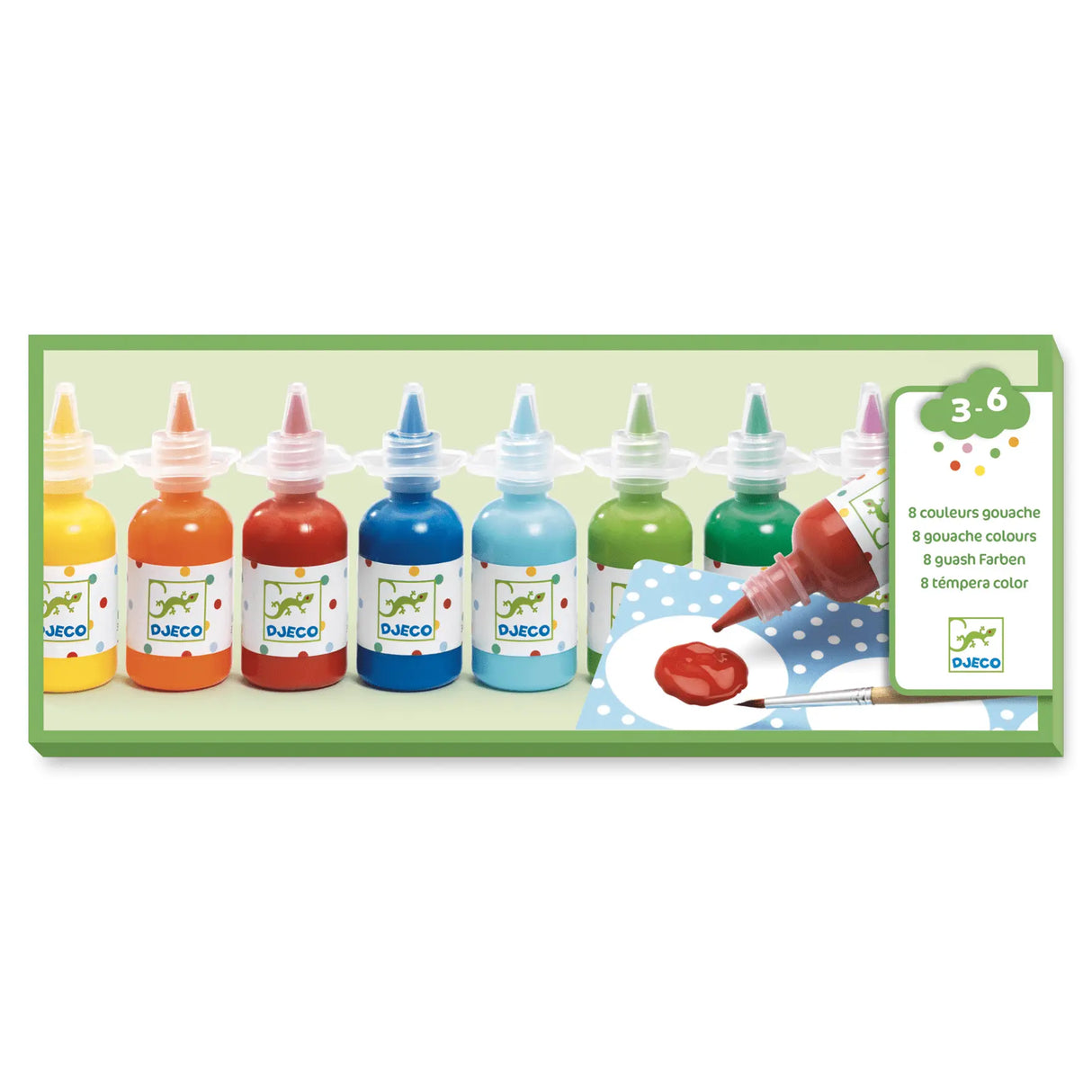 DJECO | Verf Voor De Allerkleinste | Poster Paint 3+ - Le CirQue Conceptstore