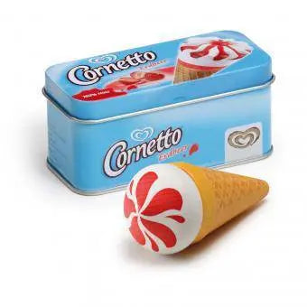 ERZI - Grocery Toys - Icecream Cornetto Aardbei - Le CirQue Kidsconceptstore 