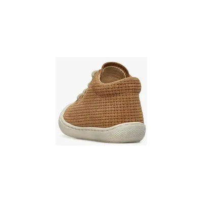 NATURINO - Veterschoen Cocoon Suede Woven Brown/Stone - Le CirQue Kidsconceptstore 