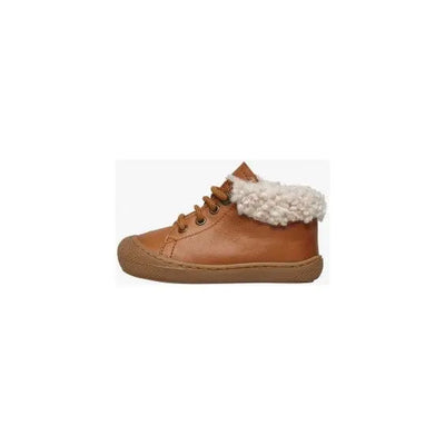 NATURINO - Veterschoen Cocoon Coco Nappa Cognac/Natur - Le CirQue Kidsconceptstore 