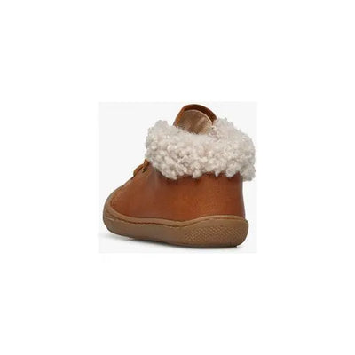 NATURINO - Veterschoen Cocoon Coco Nappa Cognac/Natur - Le CirQue Kidsconceptstore 