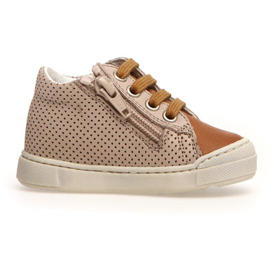 FALCOTTO - Lenval Nappa Cognac/Beige - Le CirQue Kidsconceptstore 