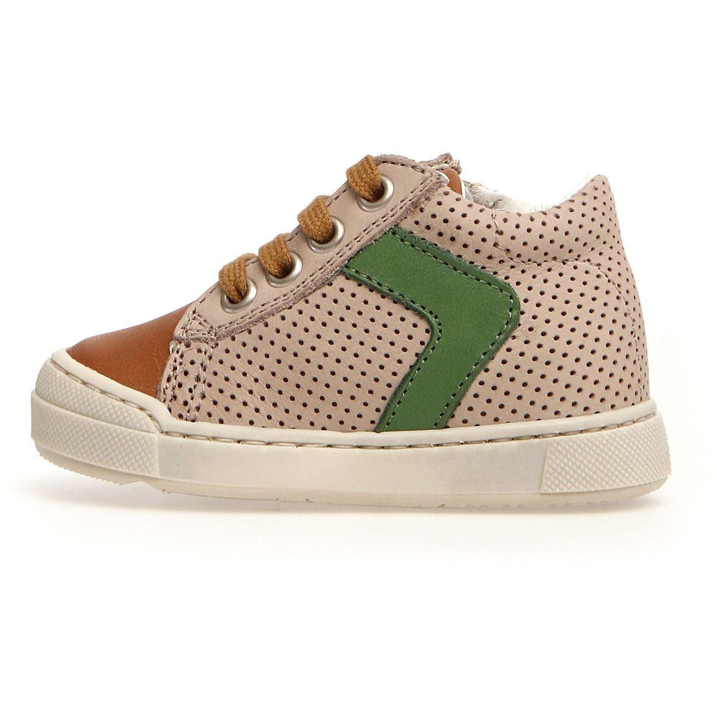 FALCOTTO - Lenval Nappa Cognac/Beige - Le CirQue Kidsconceptstore 