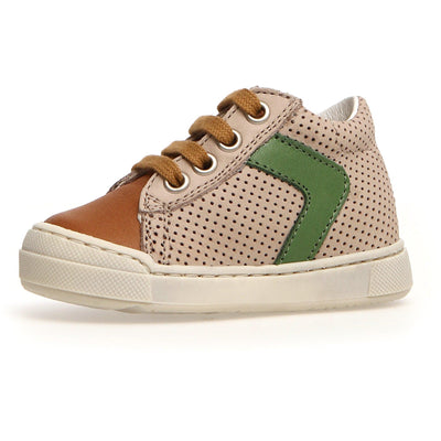 FALCOTTO - Lenval Nappa Cognac/Beige - Le CirQue Kidsconceptstore 