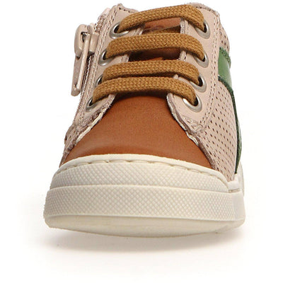 FALCOTTO - Lenval Nappa Cognac/Beige - Le CirQue Kidsconceptstore 