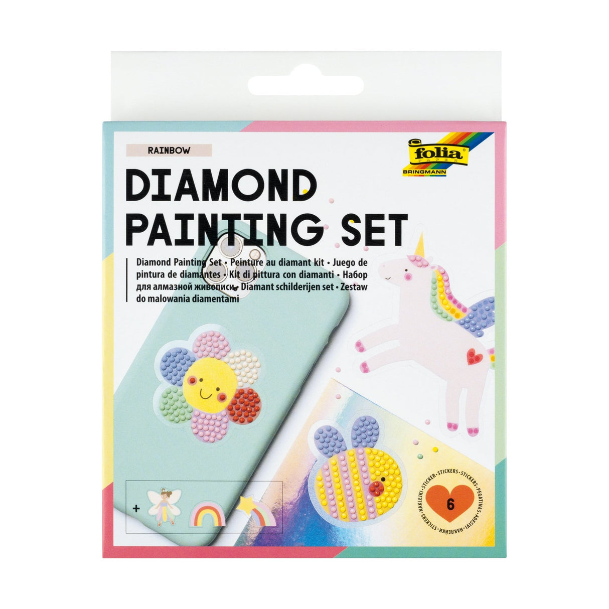 FOLIA | Diamond Painting | Rainbow - Le CirQue Conceptstore