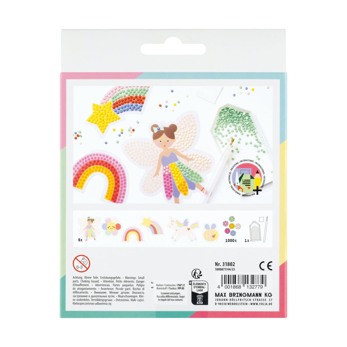 FOLIA | Diamond Painting | Rainbow - Le CirQue Conceptstore