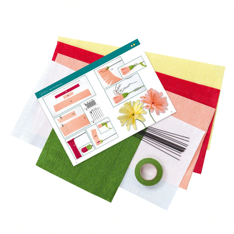FOLIA | DIY Crêpe Bloemen maken - Le CirQue Conceptstore