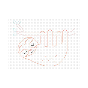 FOLIA | DIY Embroidery Animal Print - Le CirQue Conceptstore