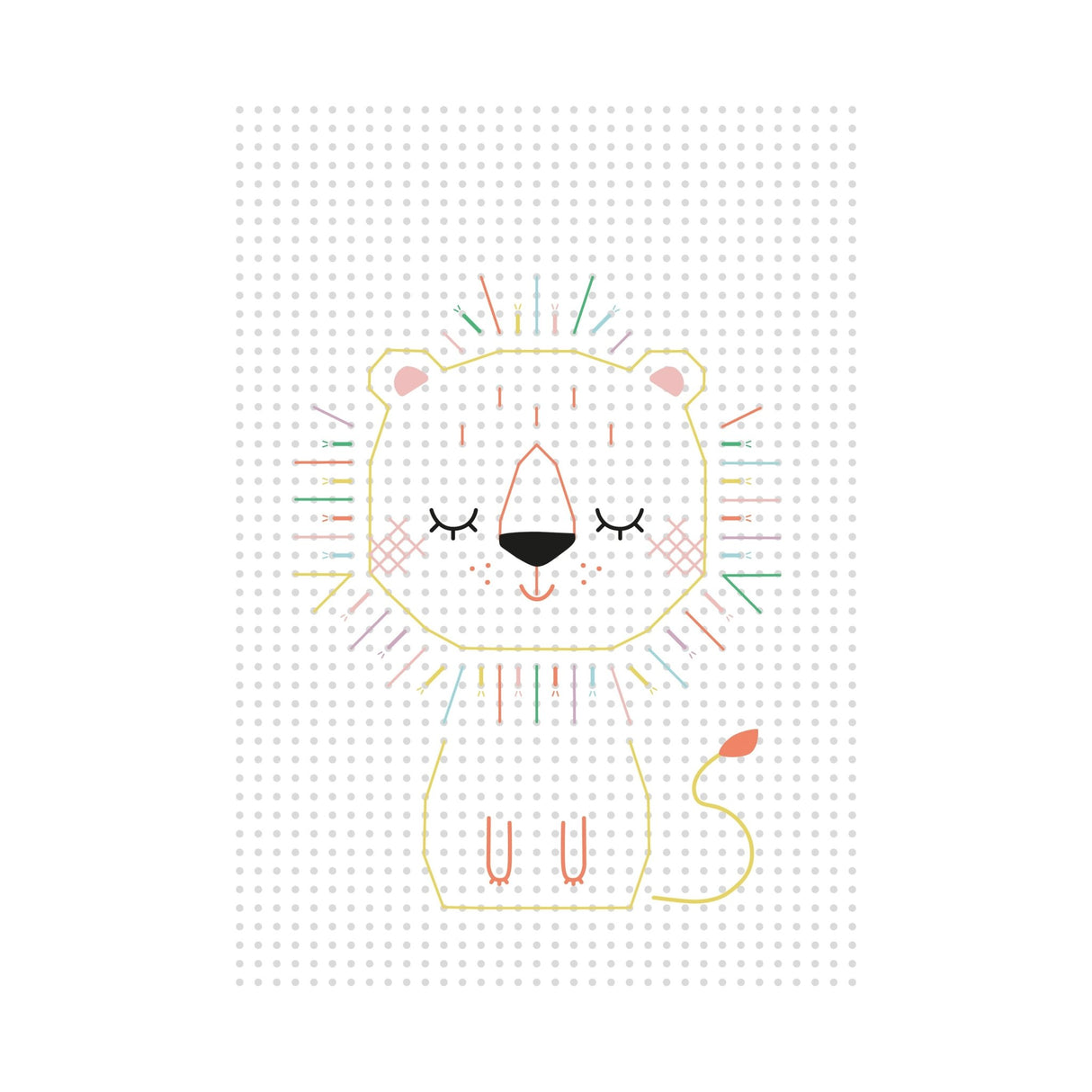 FOLIA | DIY Embroidery Animal Print - Le CirQue Conceptstore