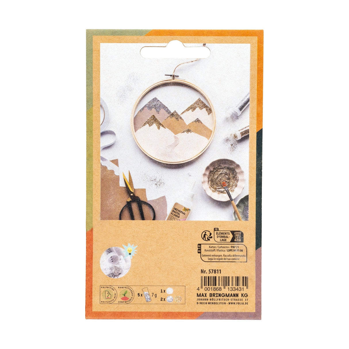 FOLIA | Glitter | Bio Stardust (5x7g) - Le CirQue Conceptstore