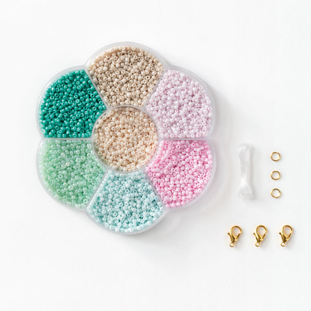 FOLIA | Kralen | Rocailles Beads Pastel 8+ - Le CirQue Conceptstore