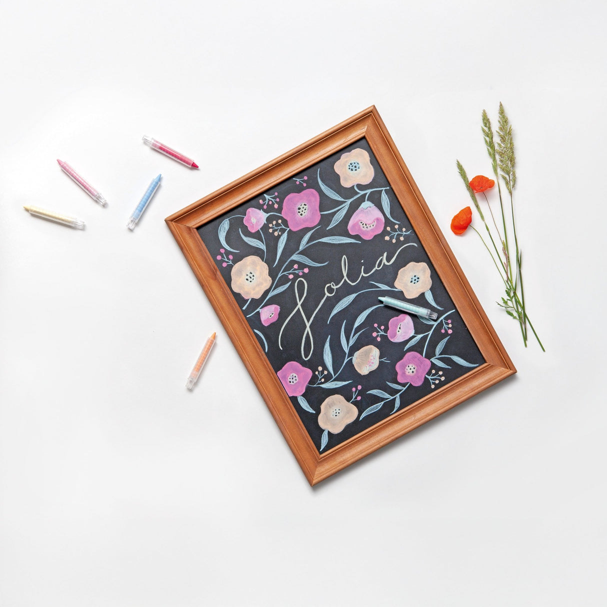 FOLIA | Krijt | Pastel Chalk Pencils (6) - Le CirQue Conceptstore