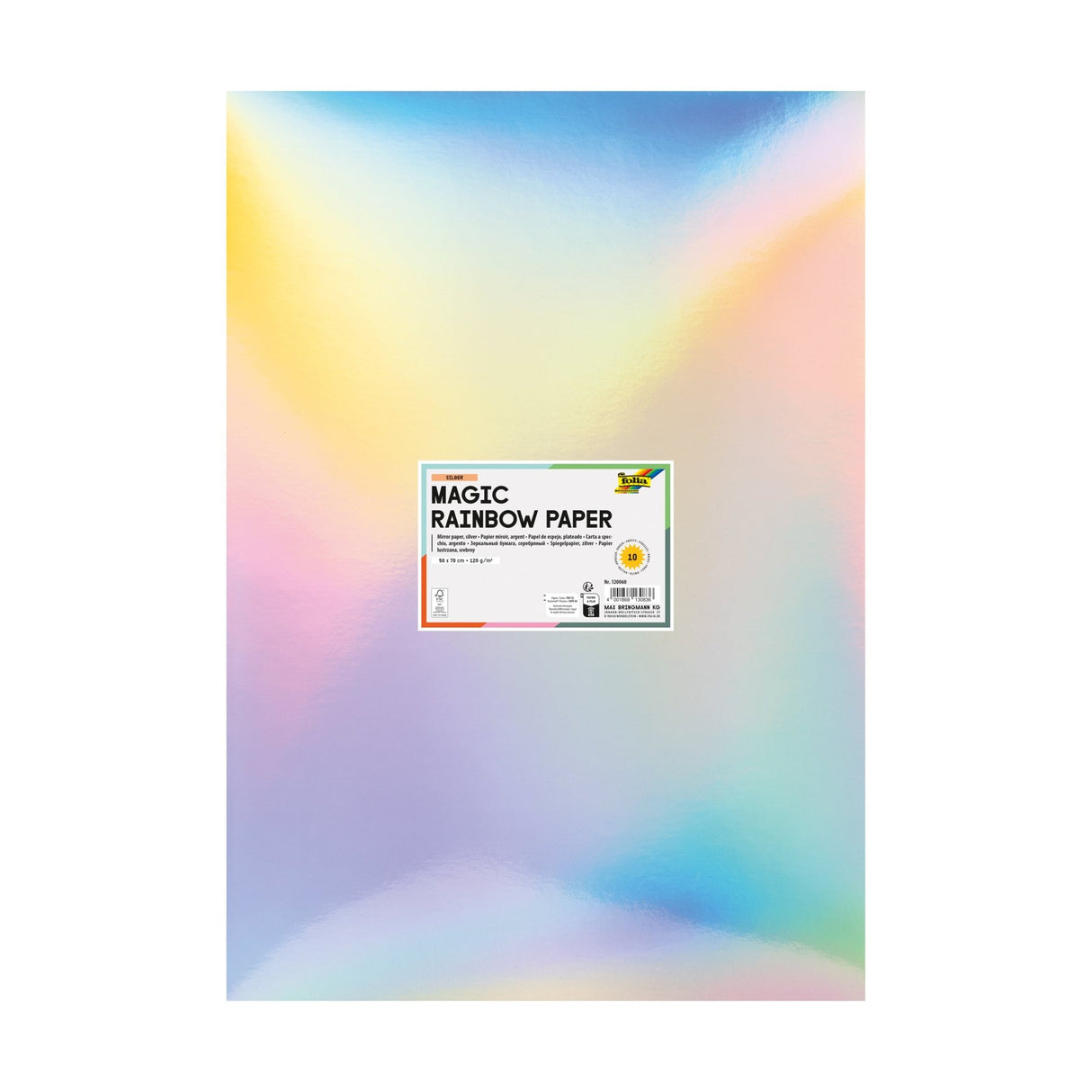 FOLIA | Papier | Magic Rainbow Iriserend (50x70cm) - Le CirQue Conceptstore