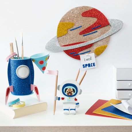 FOLIA | Papier | Moosgummi Glitter (Zelfklevend) - Le CirQue Conceptstore