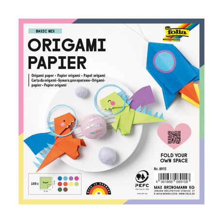 FOLIA | Papier | Origami (15x15cm) - Le CirQue Conceptstore