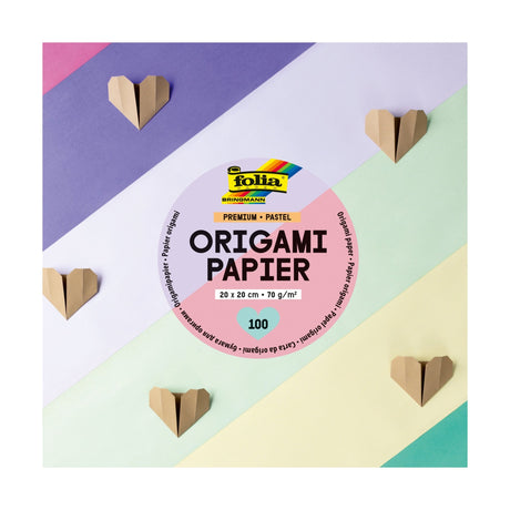 FOLIA | Papier | Origami Pastel (20x20cm) - Le CirQue Conceptstore