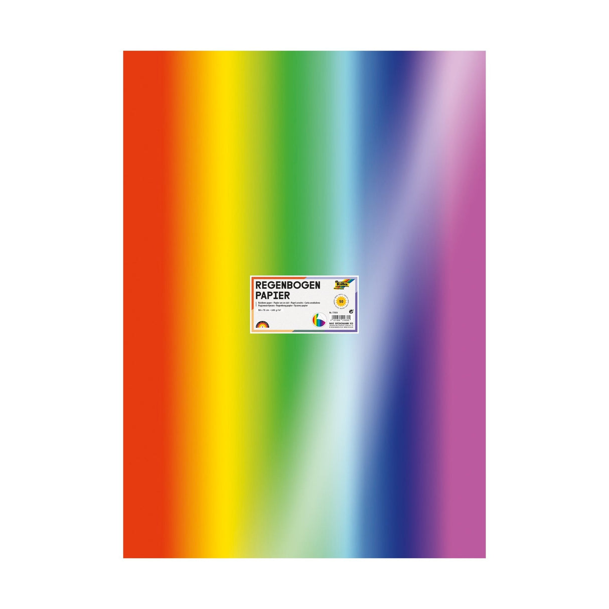 FOLIA | Papier | Regenboog (50x70cm) - Le CirQue Conceptstore