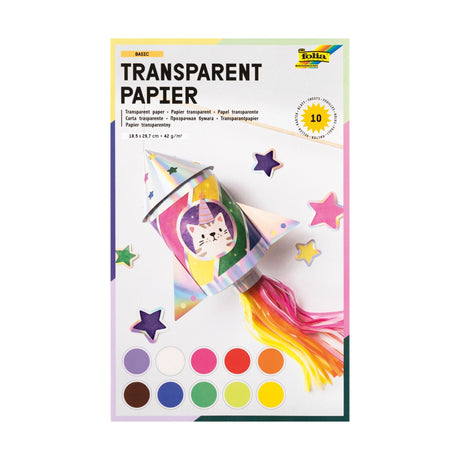 FOLIA | Papier | Transparant Mix (18,5x29,7cm) - Le CirQue Conceptstore